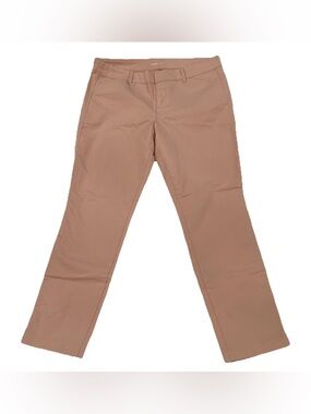 Old Navy Pixie Chino Pants Mid Rise Size 12 Feminine Blush Pink Stretch New